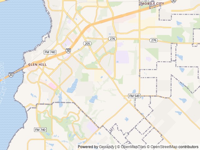 Map for 2023 Forest River RV Salem Cruise Lite 28VBXL near Rockwall, TX