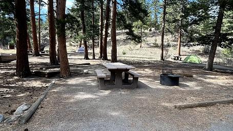 Rocky Mountain National Park Aspenglen Campground