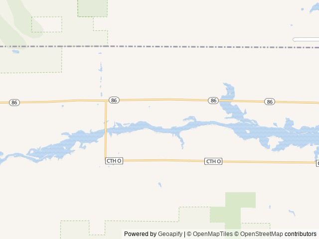 Map for Spacious Tall Ceilings Toy Hauler near Tomahawk, WI