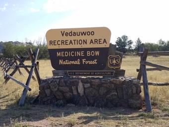 Vedauwoo Recreation Area Entrance 