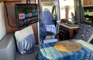 Luxury Camper Van | King Bed, Bathroom, Generator