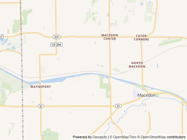Map of RED’S TWILIGHT ON THE ERIE RV RESORT location at Macedon, NY, United States