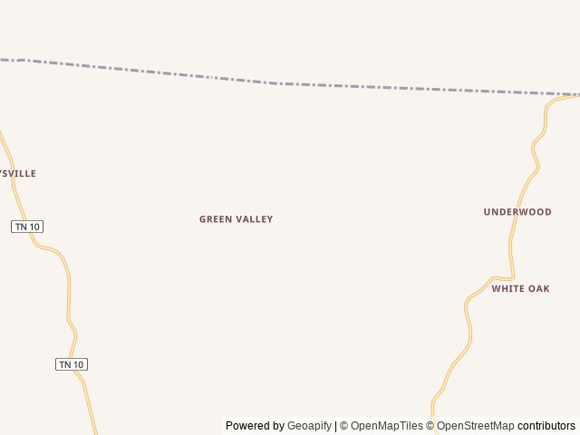 Map for 2020 Tiffin Motorhomes Allegro RED 37 BA near Lafayette, TN