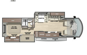 2020 Georgetown GT3 bunkhouse