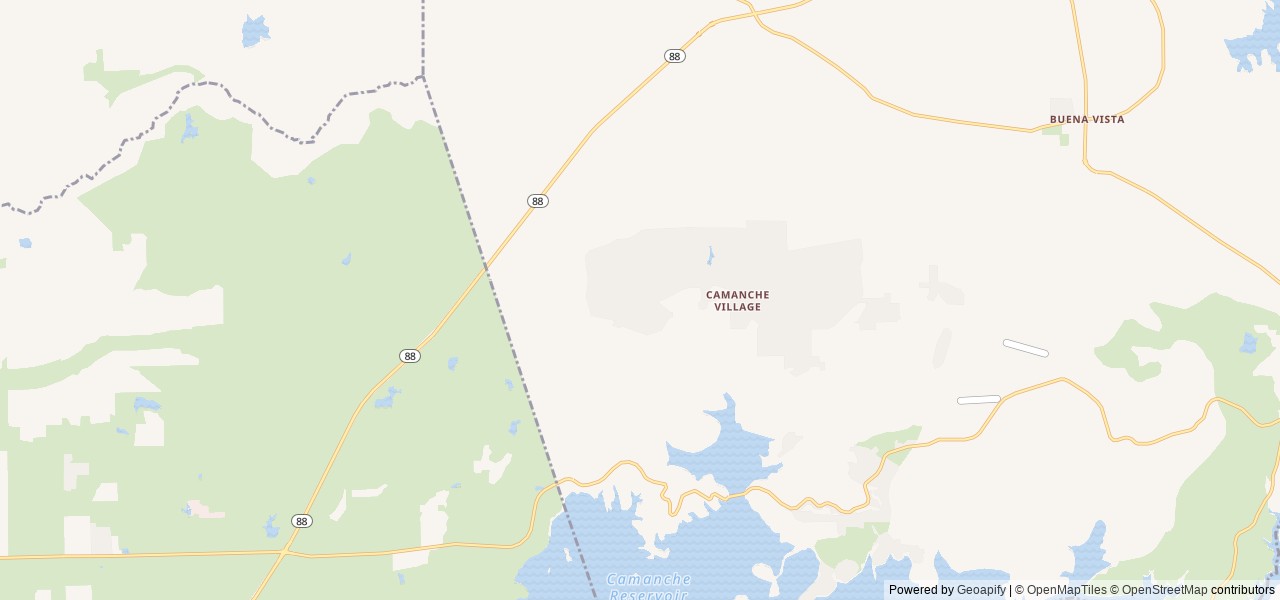 Map for 2022 Genesis Supreme Genesis Supreme 28 IKS near Ione, CA