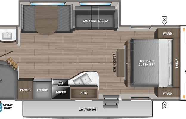 "Sasquatch" 2024 Jayco Jay Flight SLX 261BHS