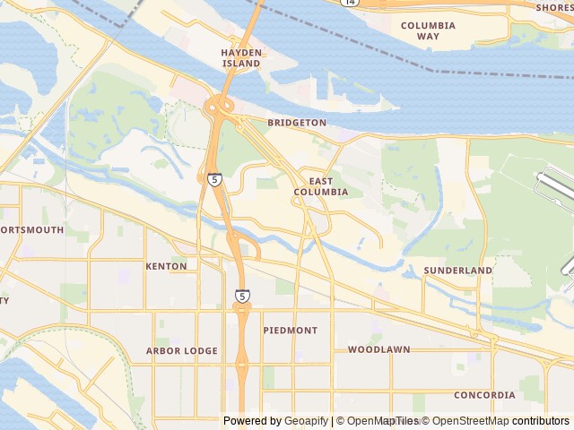 Map for 2020 Forest River RV Salem Cruise Lite 263BHXL near Portland, WA