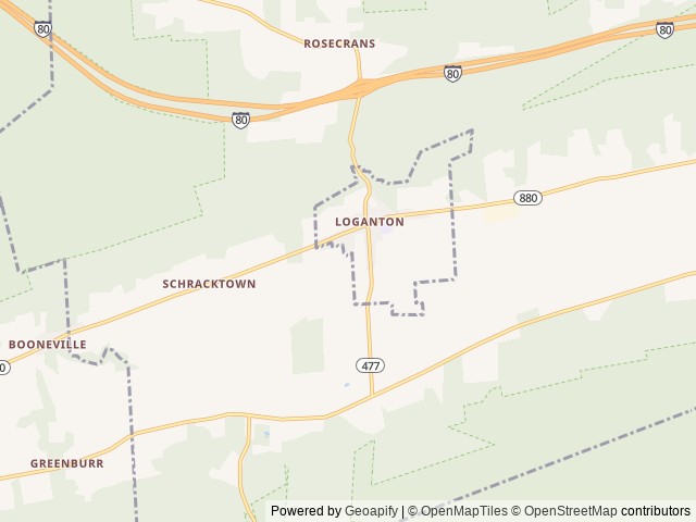 Map for Skye Ryder Pet friendly with delivery options near Loganton, PA