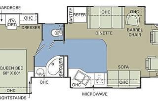 2007 Holiday Rambler Neptune 37 PBQ RV rental photo 3