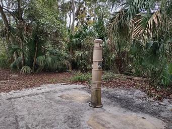 Shower at waterfront