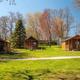 The camping cabins