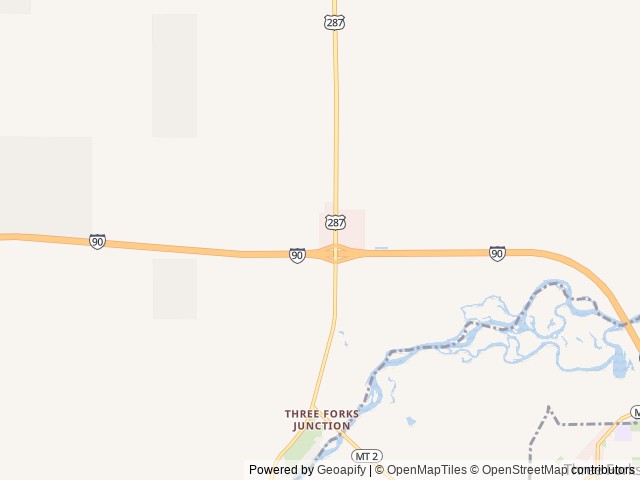 Map for 2018 Forest River Heritage Glen 30 ft near Three Forks, MT