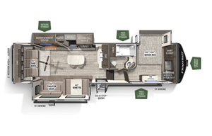2022 Forest River RV Flagstaff Super Lite 529IKRL RV rental photo 2