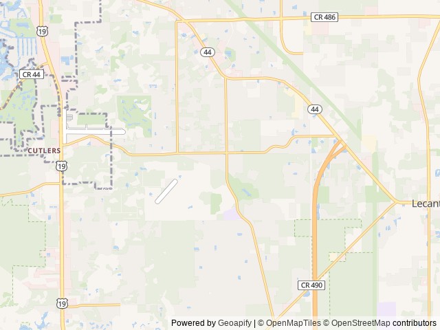 Map of Sun Retreats Crystal River location at Crystal River, FL, United States