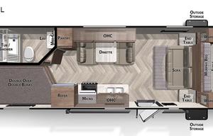 2021 Forest River RV Salem Cruise Lite 220BHXL