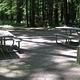 Panther Creek campground picnic tables