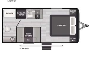 2024 Keystone RV Springdale Classic Mini 1700FQ