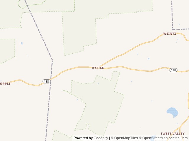 Map for 2020 Jayco Jay Flight SLX 7 174BH near Sweet Valley, PA