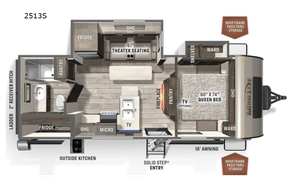 Rockwood Couples Coach w/ Outdoor Kitchen $99/wkdy