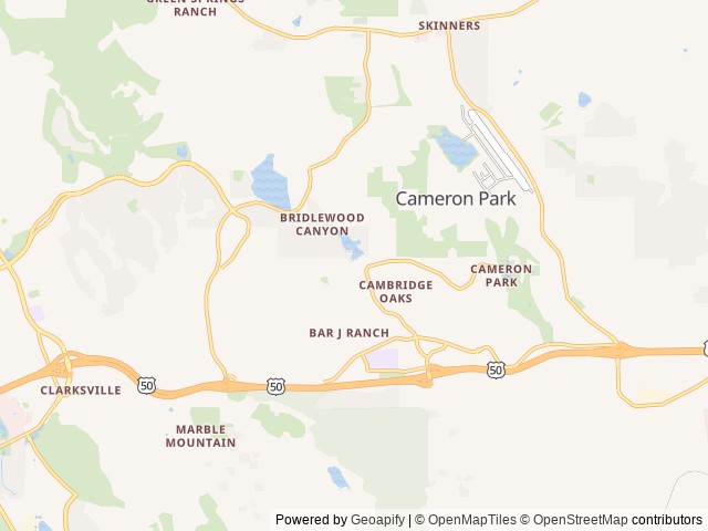Map for 2021 Coachmen RV Freedom Express Ultra Lite near Cameron Park, CA