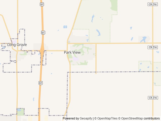 Map for 2017 Thor ACE 29.4 near Eldridge, IL