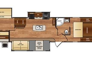2017 Forest River RV Wildcat 343BIK