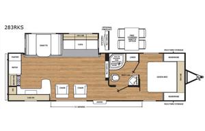 2018 Coachmen RV Catalina Legacy 283RKS