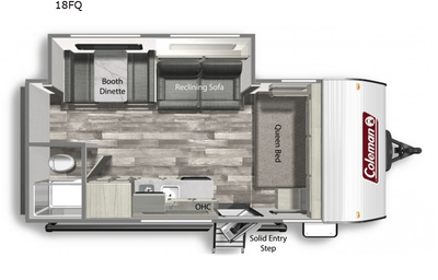 2023 Coleman 17B RV rental photo 2