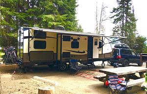 Ready for some serious Glamping with your family?!  Like NEW Travel Trailer!! Meet Baloo - "Forget About Your Worries and Your Strife"!