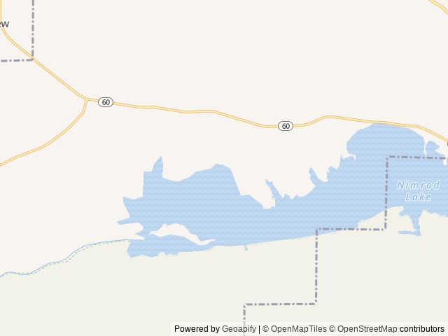 Map of Carter Cove location at Plainview, AR, United States