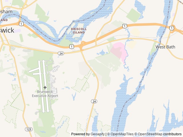 Map for "Katahdin" All Season, Off-Grid Adventure Van near Brunswick, NH