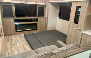 Luxury family camping