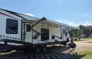 16 FT GARAGE TOY HAULER/CAMPER- - All inclusive