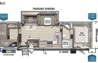 2021 Forest River Surveyor Legend 296QBLE