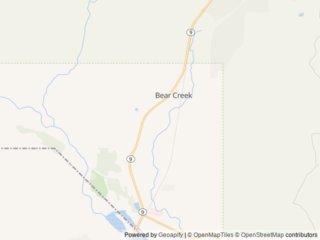 Map of Creek View Campground location at Seward, AK, United States