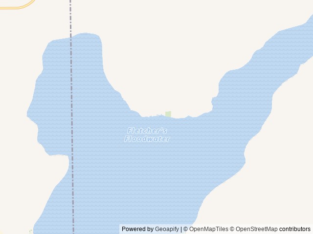 Map of Jack’s Landing Resort location at Hillman, MI, United States
