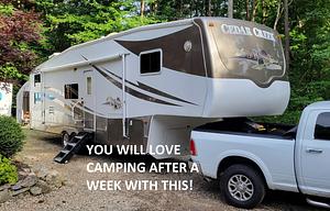 LARGE renovated 5th wheel 2 bdrm w. delivery