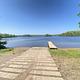 Ninemile Lake, dock, and boat launch