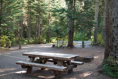 Takhlakh Lake Campsite