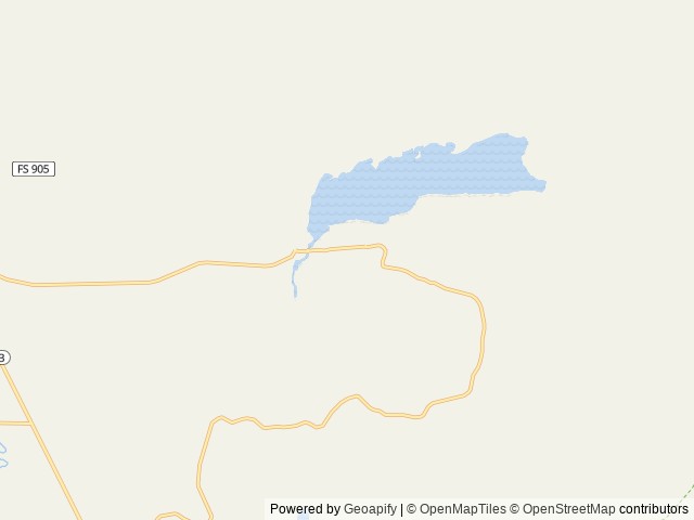 Map of Owl Creek Corral location at Bigfork, MT, United States