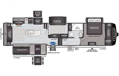 2021 Keystone Cougar 368MBI Fifth Wheel