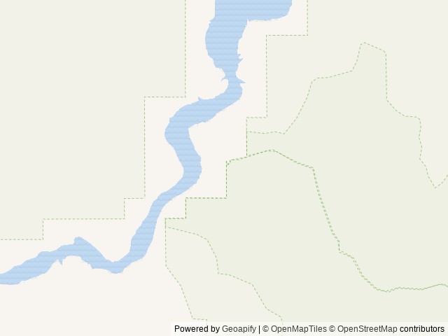 Map of Slocum Creek Campground location at Vale, OR, United States
