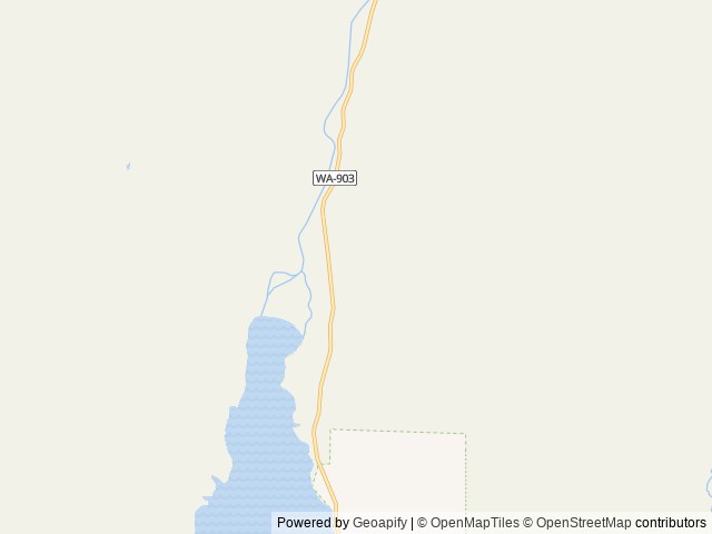 Map of Cle Elum River Group Site location at Ronald, WA, United States