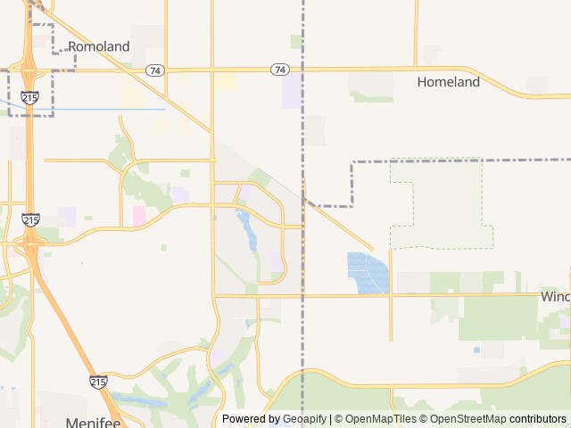 Map for 2023 Jayco White Hawk 29BH near Menifee, CA