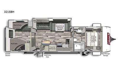2022 Dutchmen RV Coleman Light 3215BH RV rental photo 2