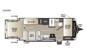 The Escape Pod 2019 Keystone Outback 210URS
