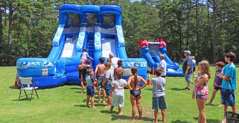 Waterslides