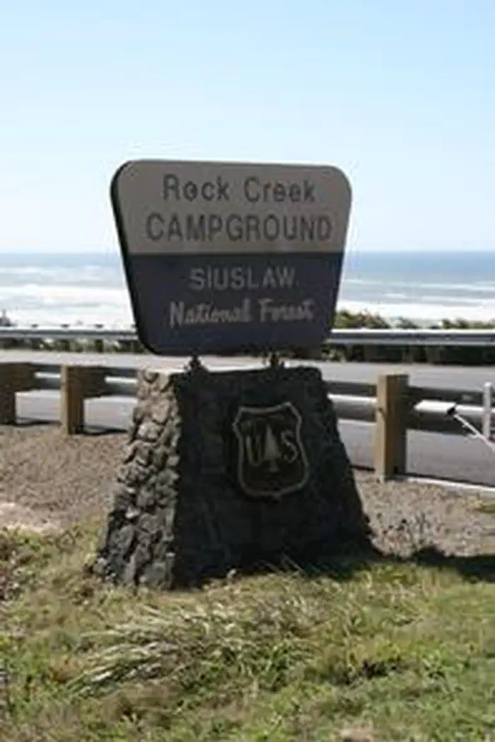 Rock Creek Oregon Coast (siuslaw National Forest, Or)