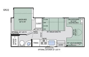 2017 Thor Motor Coach Quantum GR22 RV rental photo 2