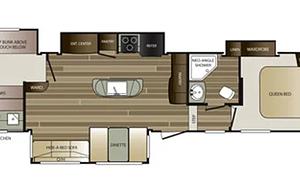2018 Keystone RV Cougar 336BHS